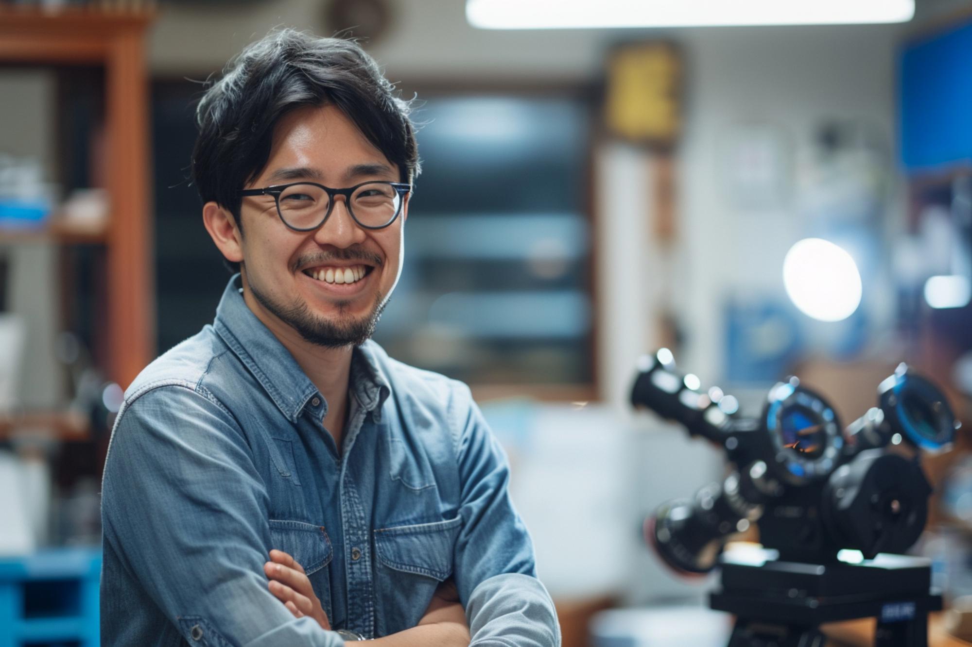 Portrait of production coordinator